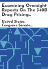 Examining_oversight_reports_on_the_340B_Drug_Pricing_Program