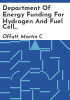 Department_of_Energy_funding_for_hydrogen_and_fuel_cell_technology_programs_FY_2022
