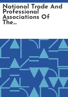 National_trade_and_professional_associations_of_the_United_States